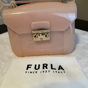 Furla Glossy Blush Mini Bag